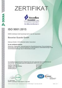 Zertifikat ISO 9001 2023